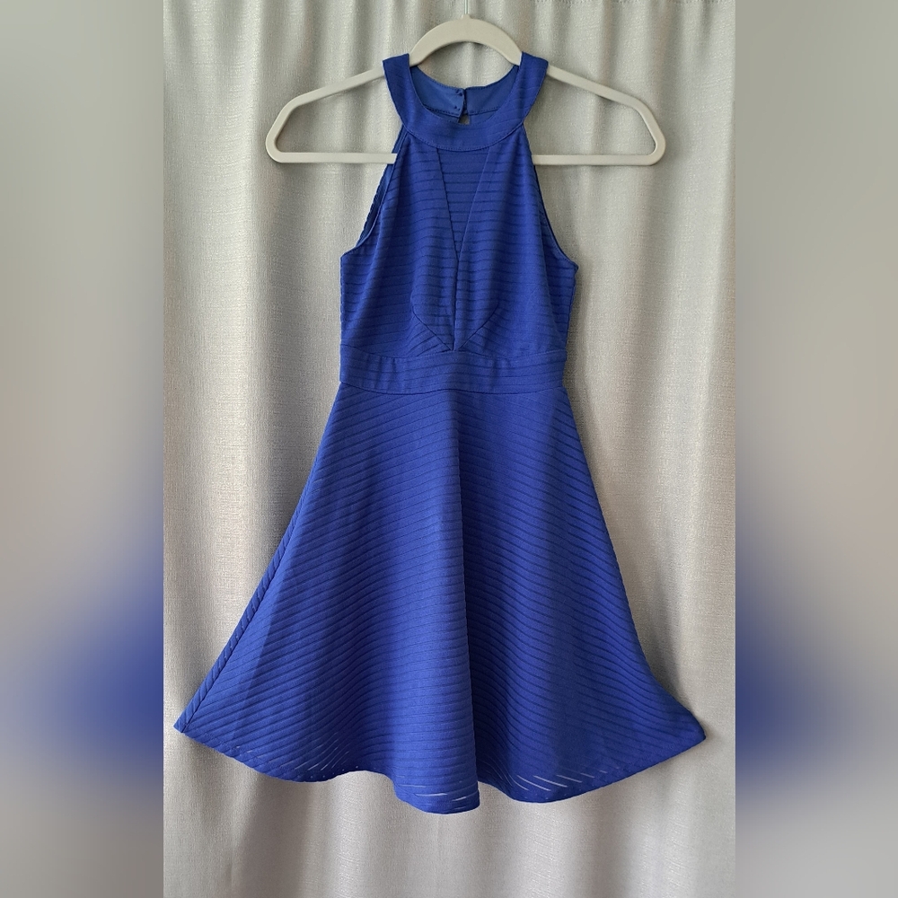 Women's XS Dress Sapphire Blue Altard State Cocktail Date night Pageant Summer